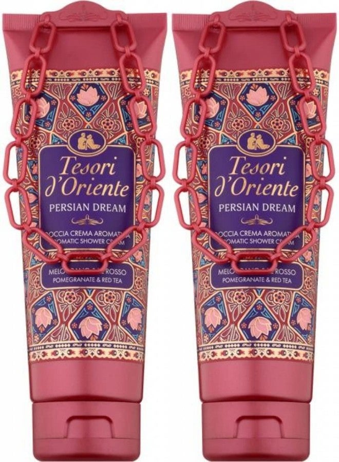 Tesori d'Oriente Persian Dream Shower Cream 8.45fl.oz, 250ml, Pack of 2 - Image 1